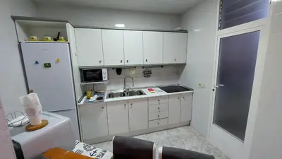 Una cocina o zona de cocina en Apartamento Playa La Calica