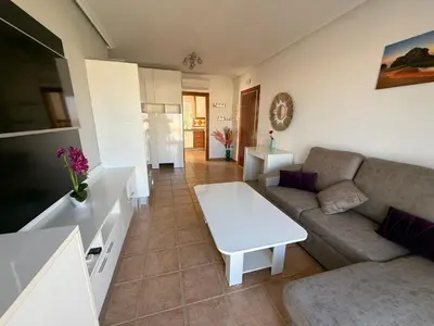 Una televisión o centro de entretenimiento en Ático Al-Andalus