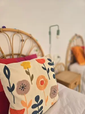 Cama o camas de una habitación en Casa Pakyta