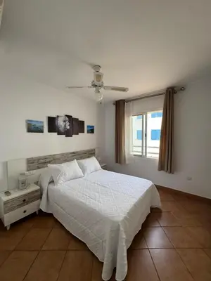 Cama o camas de una habitación en Cabo de Gata - Apartamento al lado de la playa