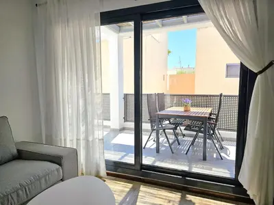 Zona de estar de Casa Aurora