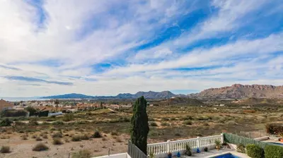 Paisaje cerca de esta villa