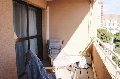Un balcón o terraza de Apartamento Torre Presidencial