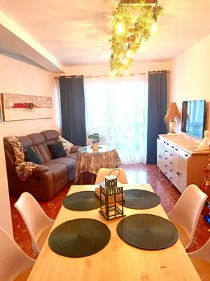 Zona de estar de El suéño de Fondón