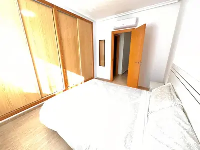 Cama o camas de una habitación en Adosado El Invencible