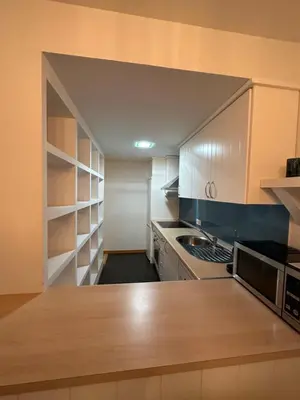 Una cocina o zona de cocina en Alborada Ático - junto a playa