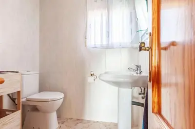 Un baño de Sun and relax at the Tropicana beach