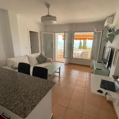 Vistas al mar cerca de mojacar Beach