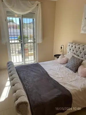 Cama o camas de una habitación en Casa Los Gilabertes