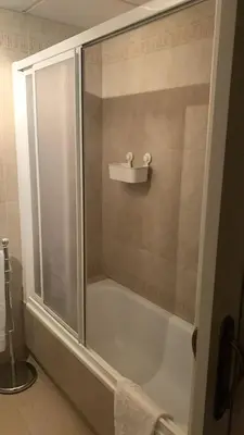 Un baño de Ático en La Envía con estupendas vistas y tranquilidad