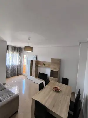 Cama o camas de una habitación en APARTAMENTO TURISTICO 2ºA CARLOS III - Cerca de la playa