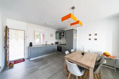 Una cocina o zona de cocina en Los Genoveses 6
