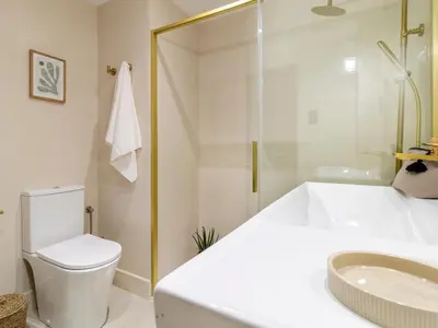 Un baño de Apartamento Sea View Aguadulce