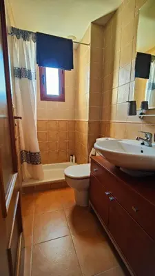 Un baño de Apartamento ideal a un paso de la playa