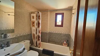 Un baño de Apartamento ideal a un paso de la playa