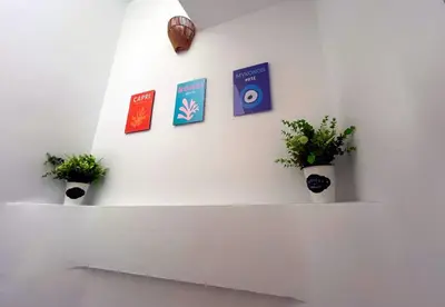 Plano de Duplex de dos dormitorios en Vera Playa
