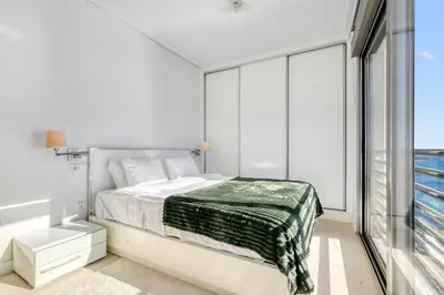 Cama o camas de una habitación en 2 BR - Above sea - Beachfront