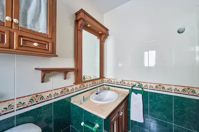 Un baño de Villa Jaramar
