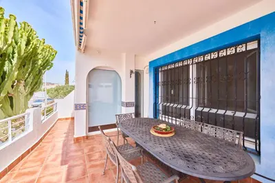 Un balcón o terraza de Villa Jaramar