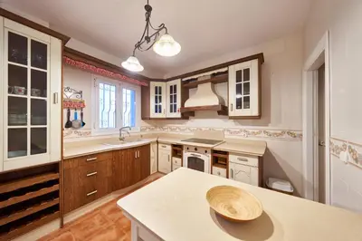 Una cocina o zona de cocina en Villa Jaramar