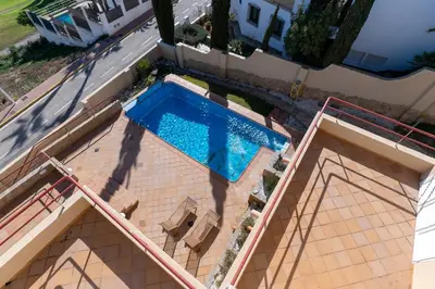 Piscina en o cerca de Villa Super Lujo Mojacar -7 hab - piscina - vistas al mar