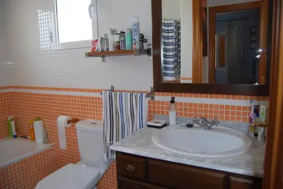 Un baño de Ático en Vera Playa