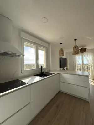 Una cocina o zona de cocina en Apartamento La Gata del Cabo