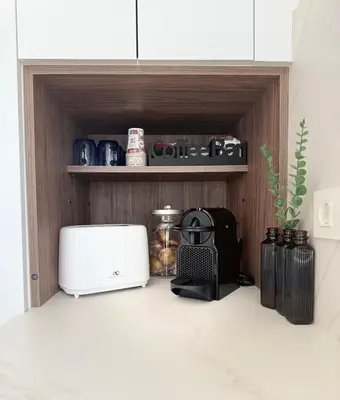 Una cocina o zona de cocina en Apartamento La Gata del Cabo