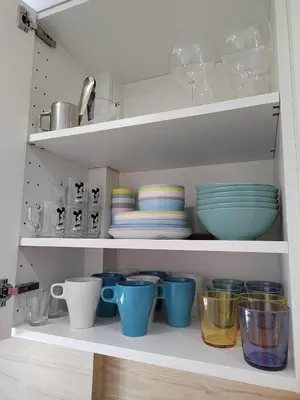 Una cocina o zona de cocina en LID GARRUCHA - 4 min Playa Las Marinas - 1 min Paseo Malecón - Wi-Fi y Garaje