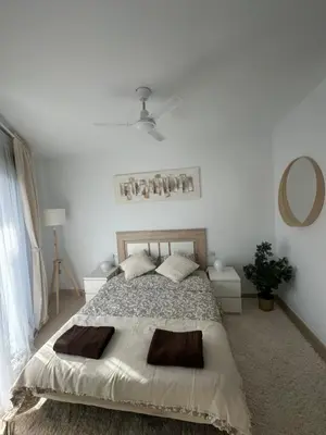 Cama o camas de una habitación en Casa de Luz