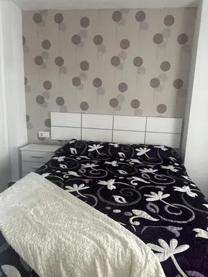 Cama o camas de una habitación en Piso Adrimar