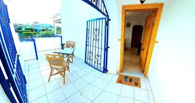 Un balcón o terraza de Ático VERAMAR 3 1 dormitorio con vistas al mar 2º línea de playa