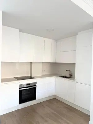 Una cocina o zona de cocina en Apartamento Villas de Almerimar