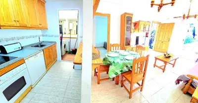 Una cocina o zona de cocina en Apartamento dos dormitorios VERAMAR 5 1ª planta