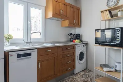 Una cocina o zona de cocina en carabineros playa Almería
