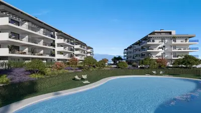 Piscina en o cerca de New appartment with seaview