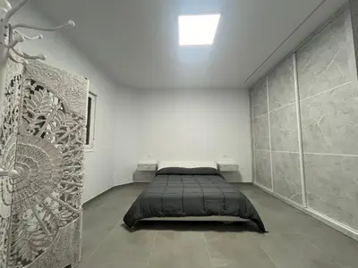 Cama o camas de una habitación en Lujo en el centro con parking privado 3
