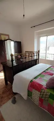 Cama o camas de una habitación en Cortijo Baul