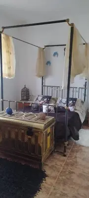 Cama o camas de una habitación en Cortijo Baul