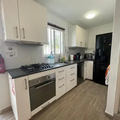 Una cocina o zona de cocina en Casita Está Aquí