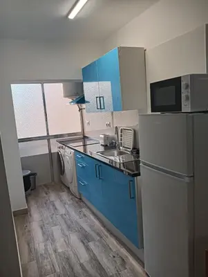 Una cocina o zona de cocina en Apartamento Ribera