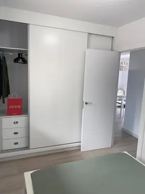 Cama o camas de una habitación en CALARREONA - Apartamento a 100 metros de la playa