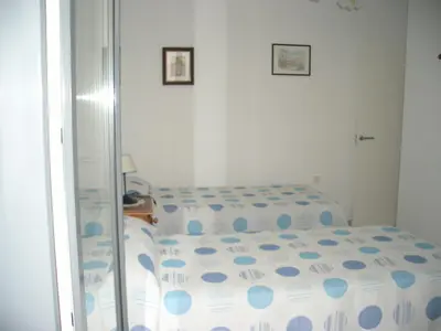 Cama o camas de una habitación en Bergantin