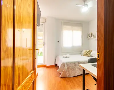 Cama o camas de una habitación en Estupendo apartamento en el Centro - By Aloha Palma