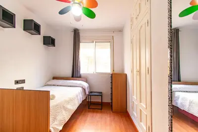 Cama o camas de una habitación en Estupendo apartamento en el Centro - By Aloha Palma