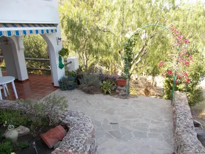 Jardín al aire libre en Algarrobo