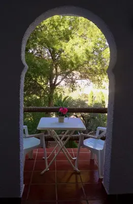 Un balcón o terraza de Los Pinos