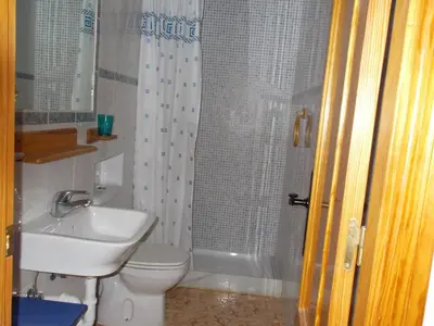 Un baño de Los Pinos