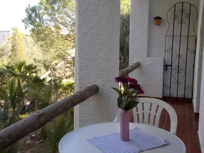 Un balcón o terraza de Los Pinos