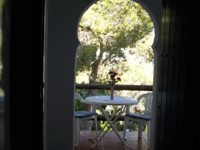 Un balcón o terraza de Los Pinos